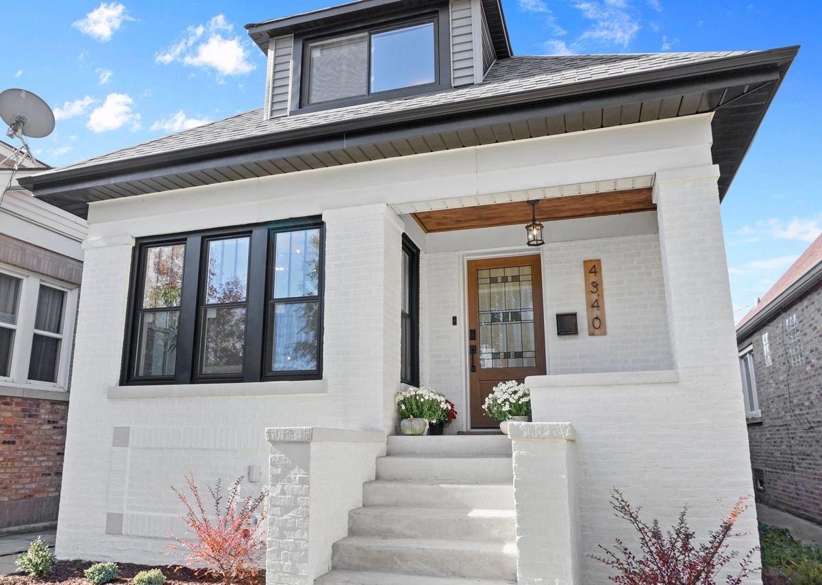 Chicago bungalow, after